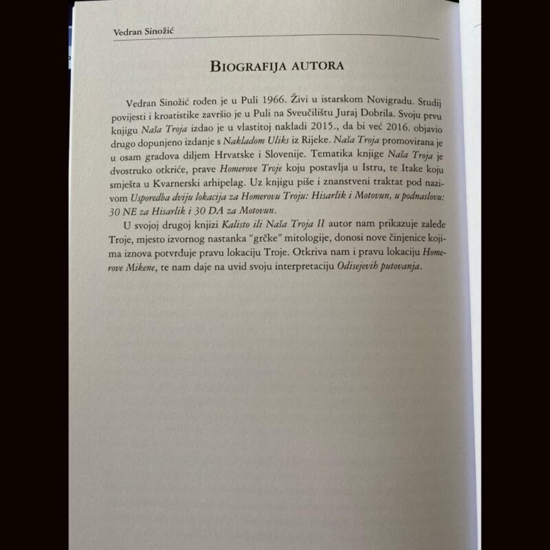 Vedran Sinožić – CALLISTO AND OUR TROY - Lestrigon 